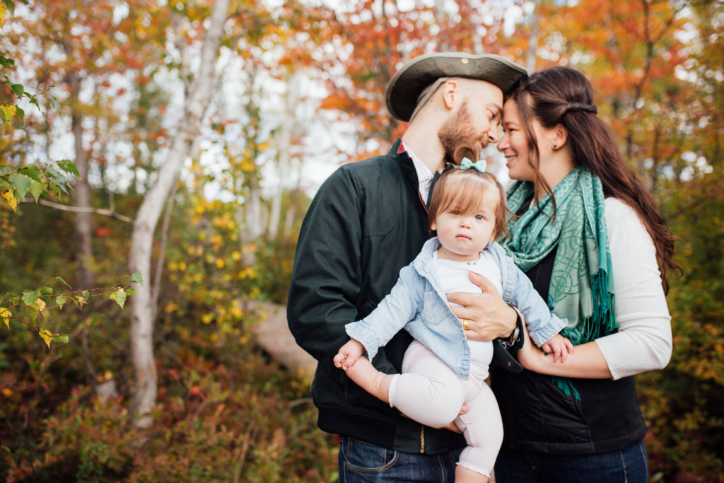 Candid, Family Session in Ottawa's Mer Bleue Bog by Saidia Photography - 
