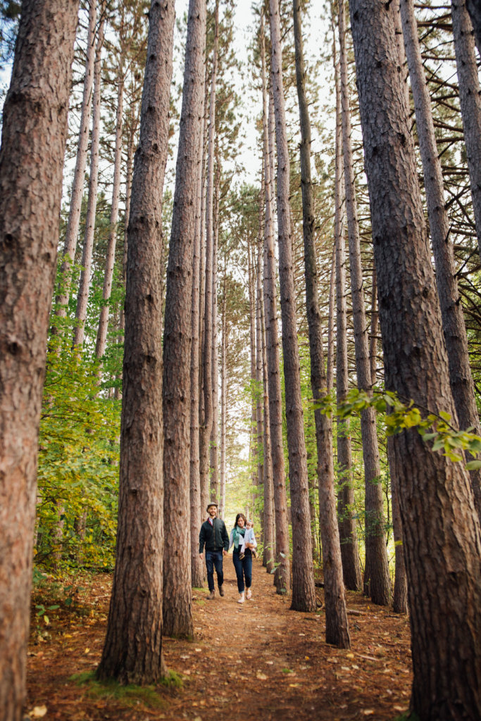 Candid, Family Session in Ottawa's Mer Bleue Bog by Saidia Photography - 