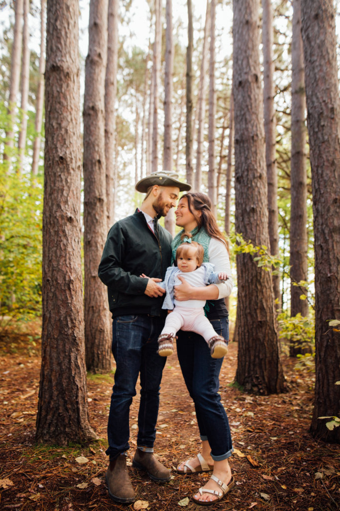 Candid, Family Session in Ottawa's Mer Bleue Bog by Saidia Photography - 