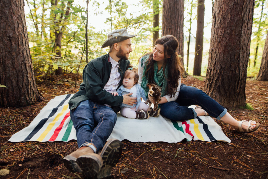 Candid, Family Session in Ottawa's Mer Bleue Bog by Saidia Photography - 