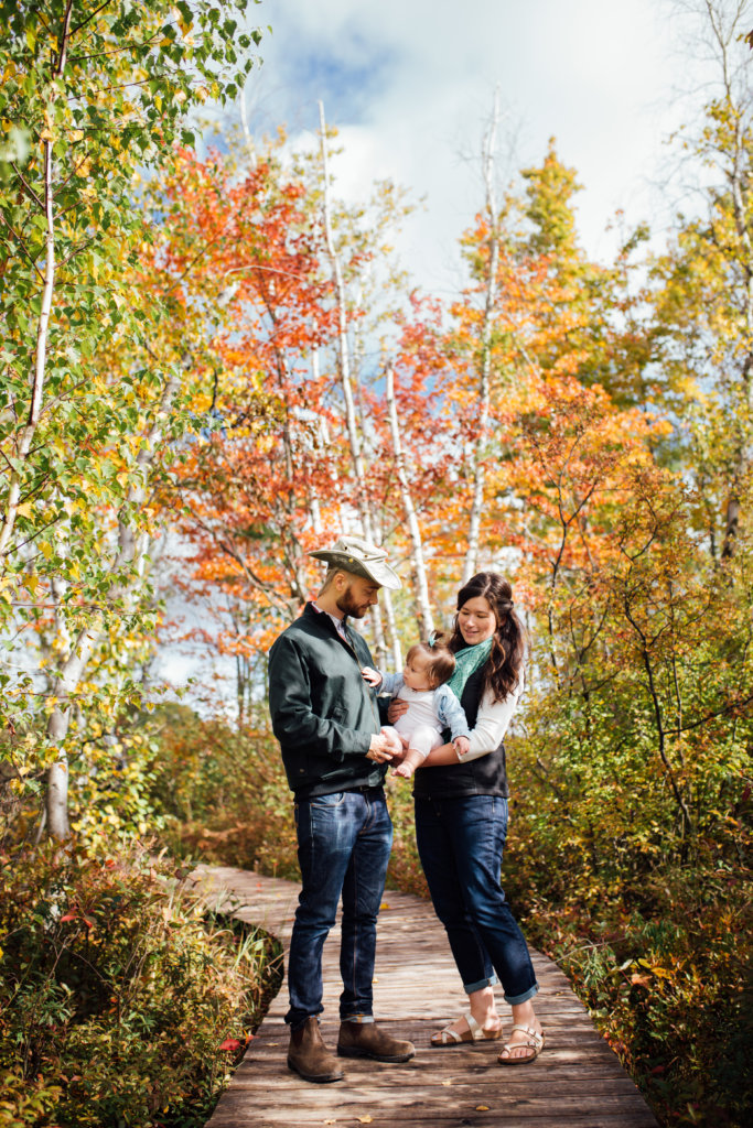 Candid, Family Session in Ottawa's Mer Bleue Bog by Saidia Photography - 