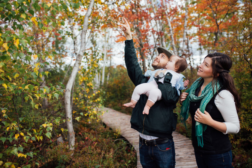 Candid, Family Session in Ottawa's Mer Bleue Bog by Saidia Photography - 
