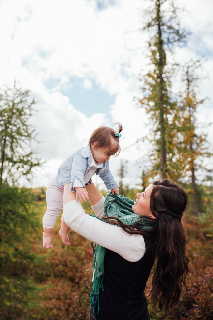 Candid, Family Session in Ottawa's Mer Bleue Bog by Saidia Photography - 