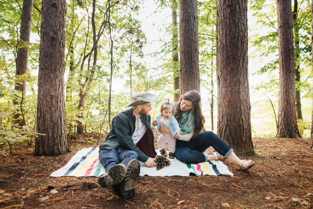 Candid, Family Session in Ottawa's Mer Bleue Bog by Saidia Photography - 