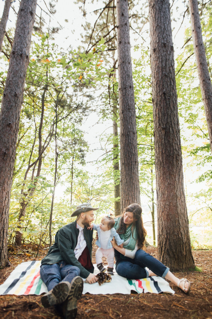 Candid, Family Session in Ottawa's Mer Bleue Bog by Saidia Photography - 