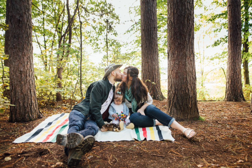Candid, Family Session in Ottawa's Mer Bleue Bog by Saidia Photography - 