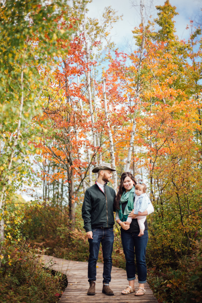 Candid, Family Session in Ottawa's Mer Bleue Bog by Saidia Photography - 