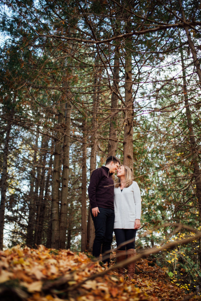 Tyler & Laura Engagement Photos in Lanark Highlands • Saidia Photography - 
