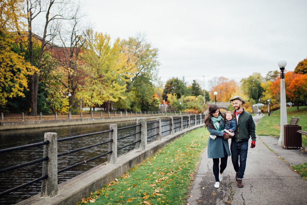 Autumn, Lifestyle Family Session in Old Ottawa by Saidia Photography - 