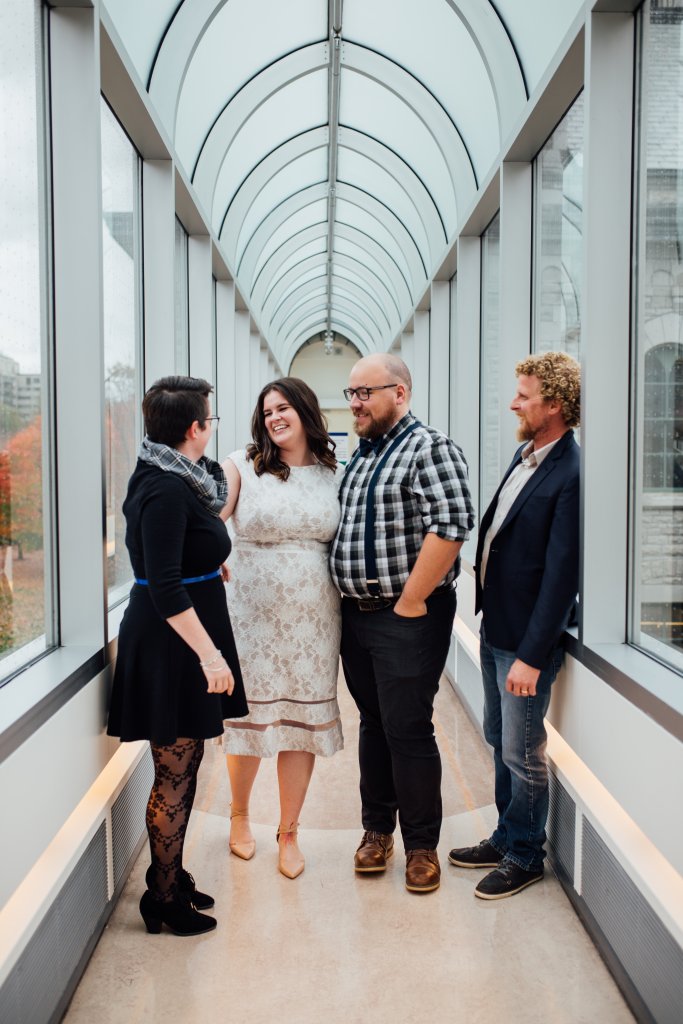 Stunning, Candid Elopement at Ottawa's City Hall by Saidia Photography - 
