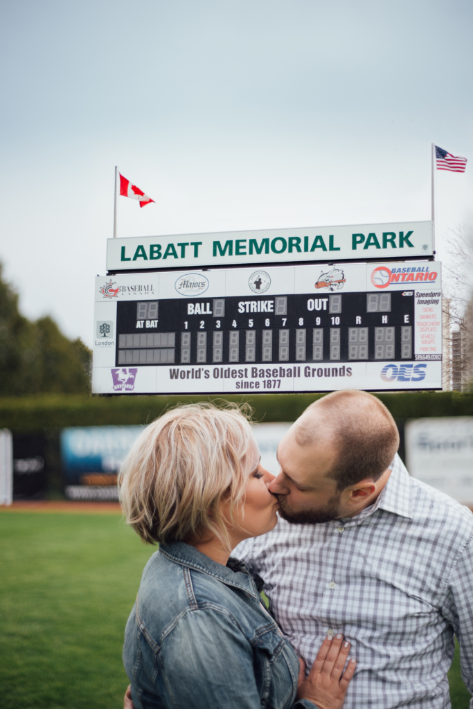London, Ontario • B&B Engagement Photos - 