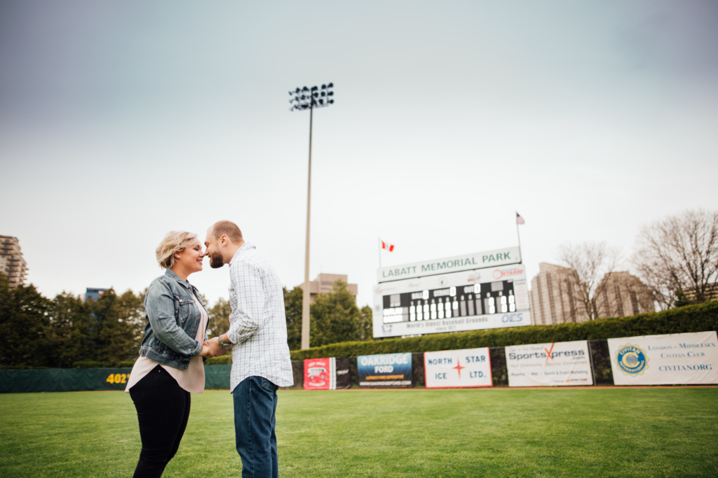 London, Ontario • B&B Engagement Photos - 