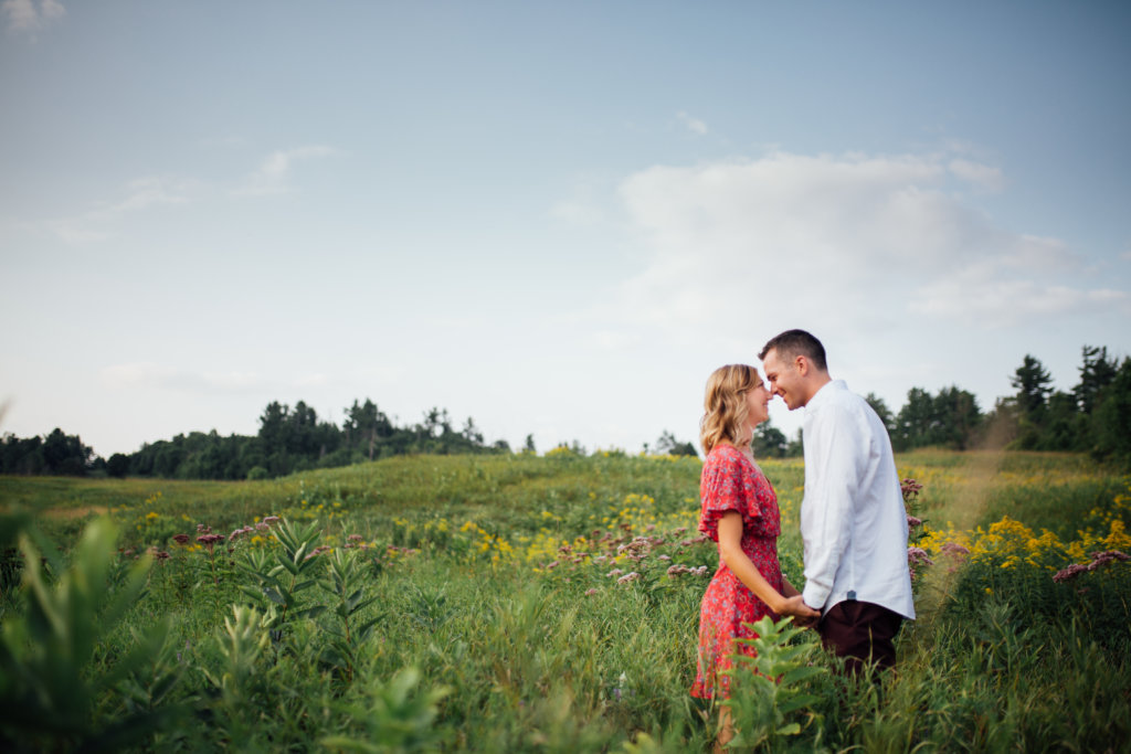 Gatineau Park Engagement Photos • Candid, Romantic Photography - 