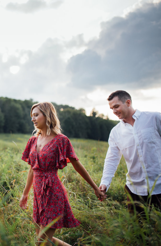 Gatineau Park Engagement Photos • Candid, Romantic Photography - 