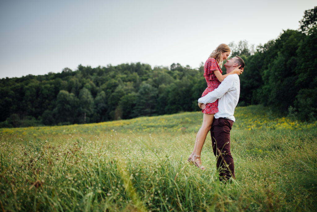 Gatineau Park Engagement Photos • Candid, Romantic Photography - 