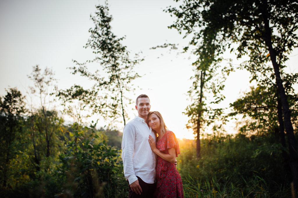 Gatineau Park Engagement Photos • Candid, Romantic Photography - 