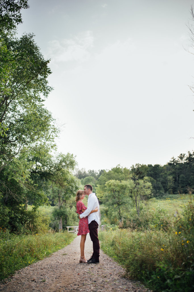 Gatineau Park Engagement Photos • Candid, Romantic Photography - 
