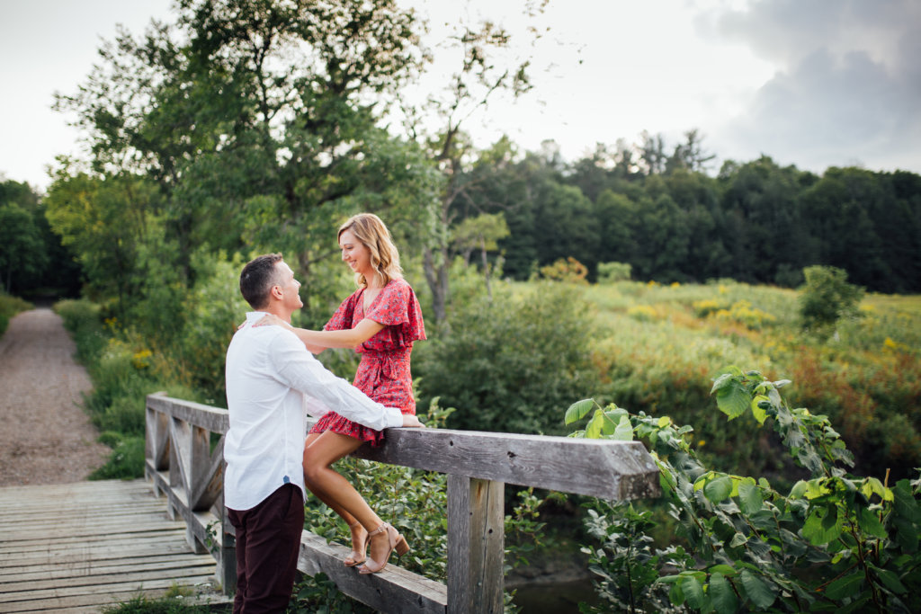 Gatineau Park Engagement Photos • Candid, Romantic Photography - 