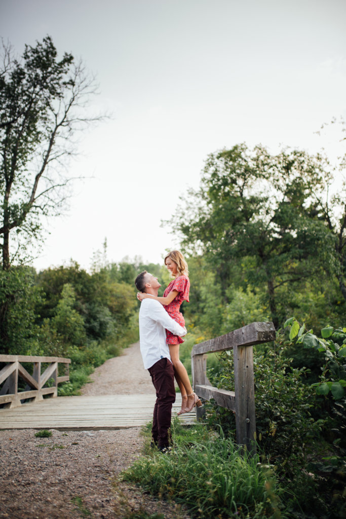 Gatineau Park Engagement Photos • Candid, Romantic Photography - 