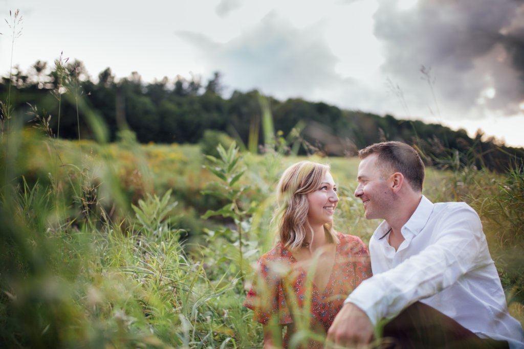 Gatineau Park Engagement Photos • Candid, Romantic Photography - 