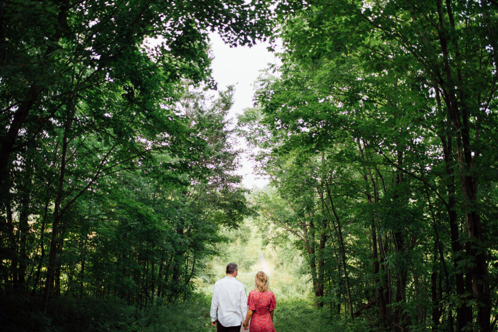Gatineau Park Engagement Photos • Candid, Romantic Photography - 