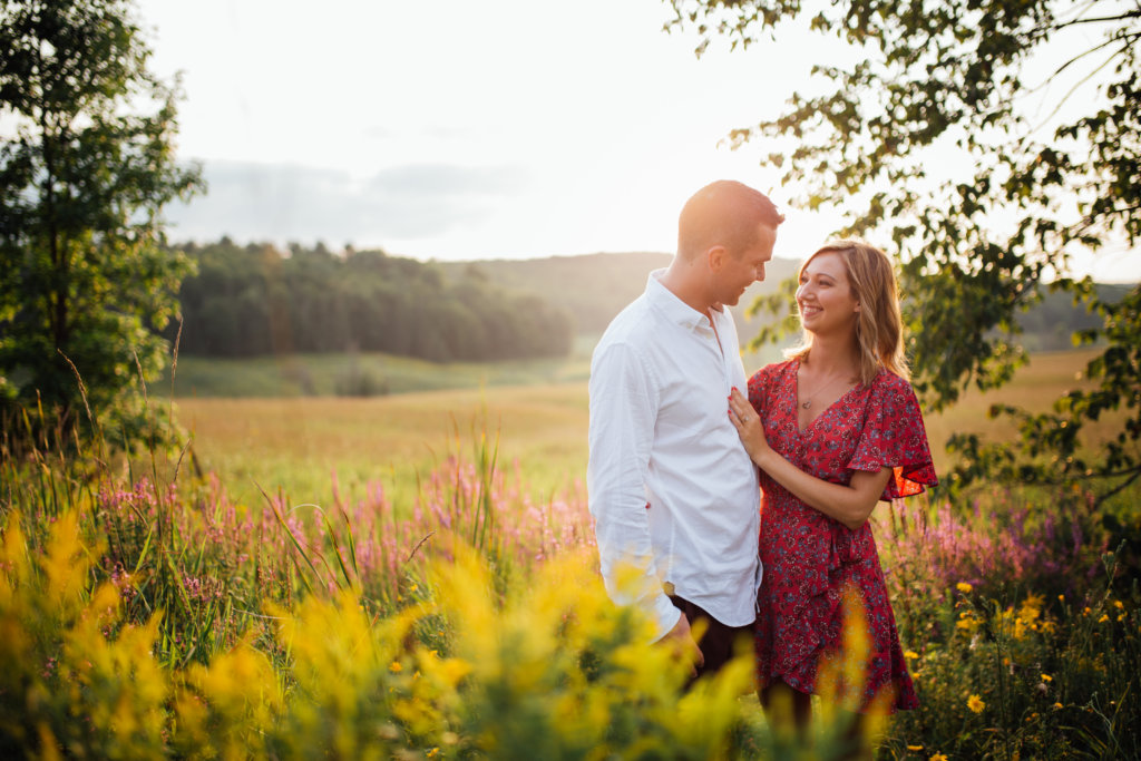 Gatineau Park Engagement Photos • Candid, Romantic Photography - 