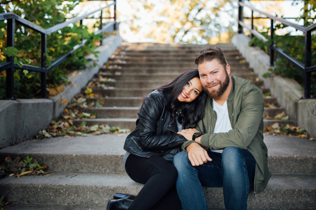 Golden Engagement Photos in the Glebe • Ottawa, ON, Saidia Photography - 