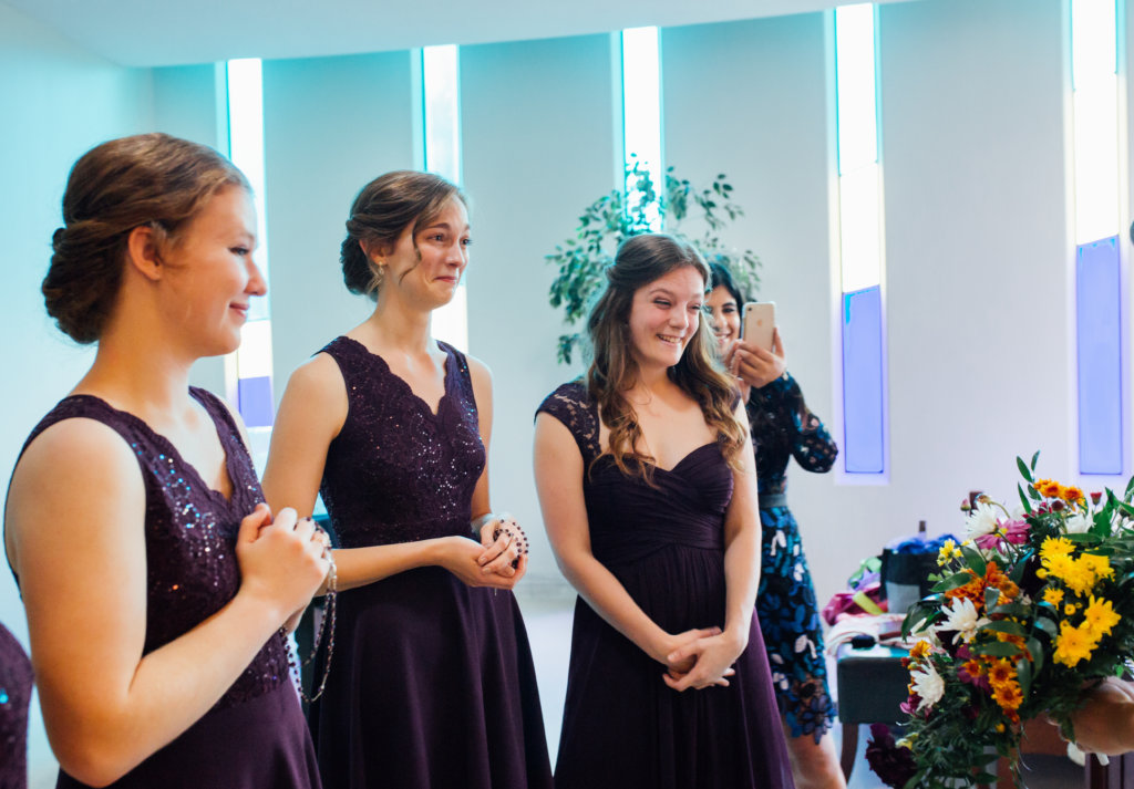 Intimate, Traditional Wedding Photos in Windermere Chapel • Saidia Photography - 