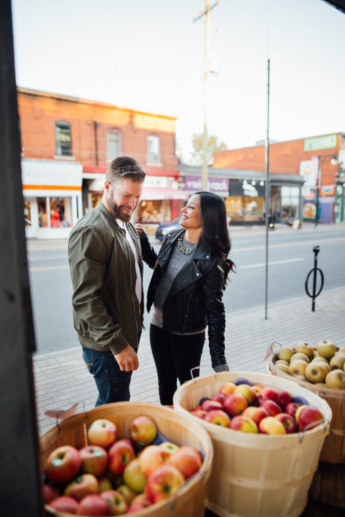 Golden Engagement Photos in the Glebe • Ottawa, ON, Saidia Photography - 