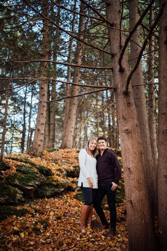 Tyler & Laura Engagement Photos in Lanark Highlands • Saidia Photography - 