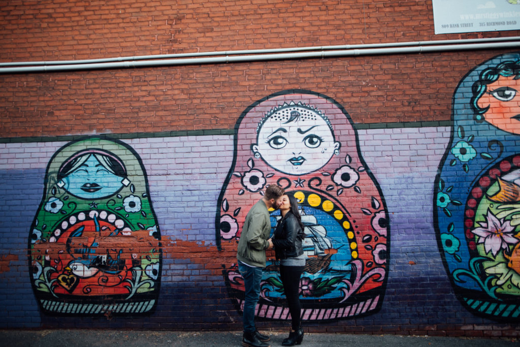Golden Engagement Photos in the Glebe • Ottawa, ON, Saidia Photography - 