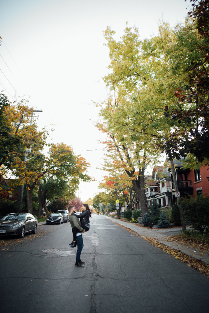 Golden Engagement Photos in the Glebe • Ottawa, ON, Saidia Photography - 