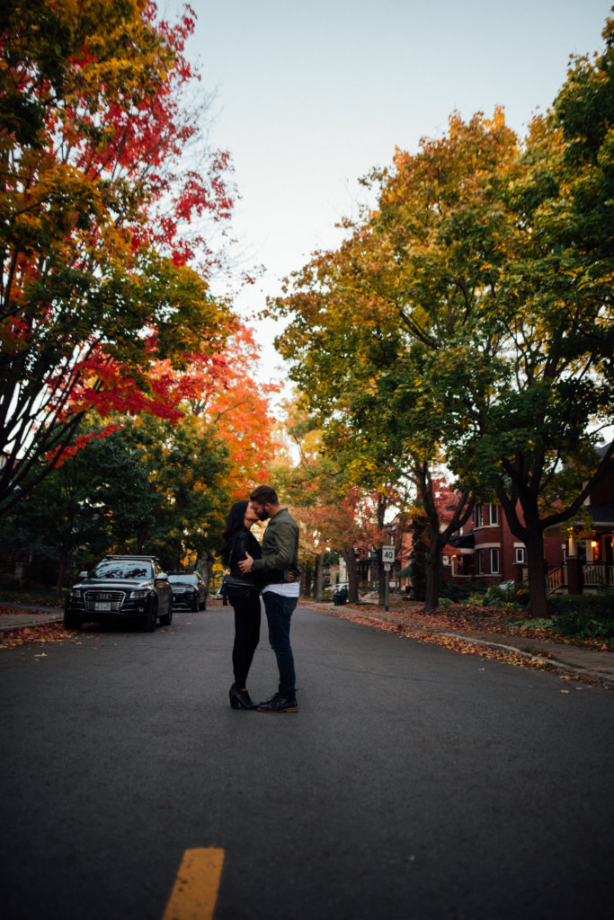 Golden Engagement Photos in the Glebe • Ottawa, ON, Saidia Photography - 