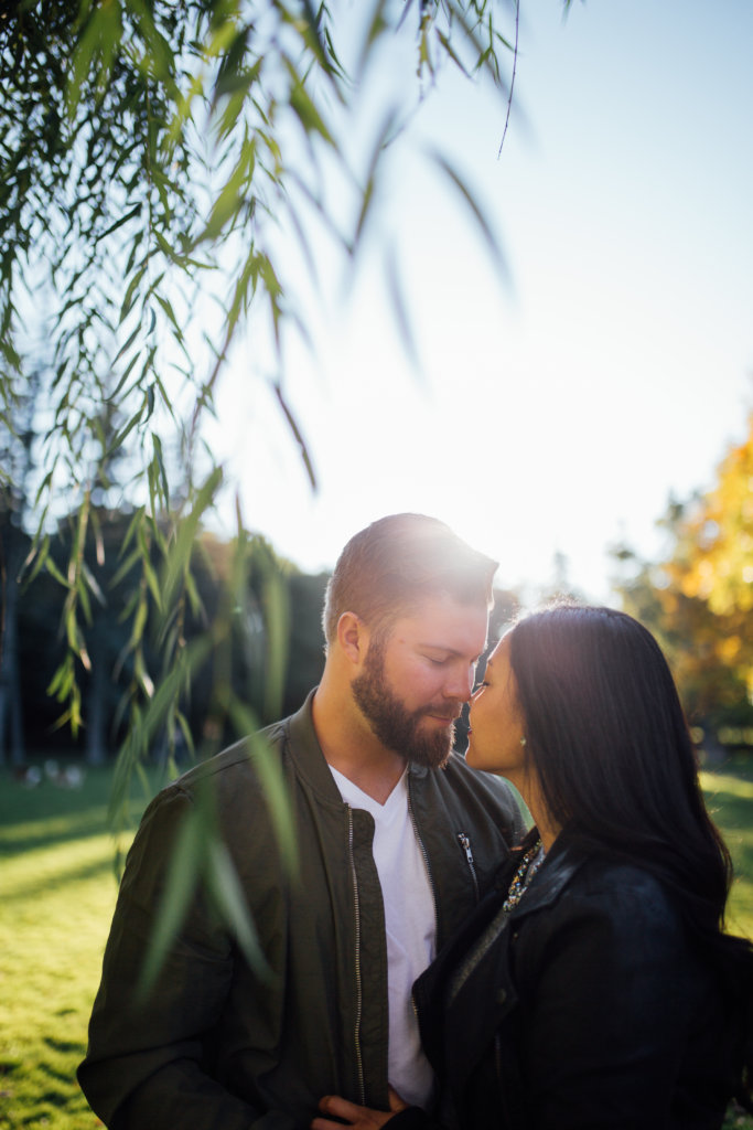 Golden Engagement Photos in the Glebe • Ottawa, ON, Saidia Photography - 