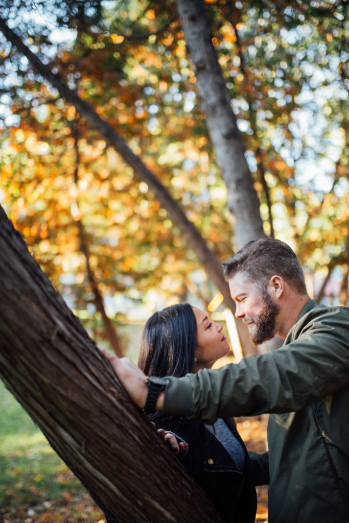 Golden Engagement Photos in the Glebe • Ottawa, ON, Saidia Photography - 