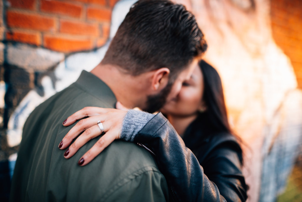 Golden Engagement Photos in the Glebe • Ottawa, ON, Saidia Photography - 
