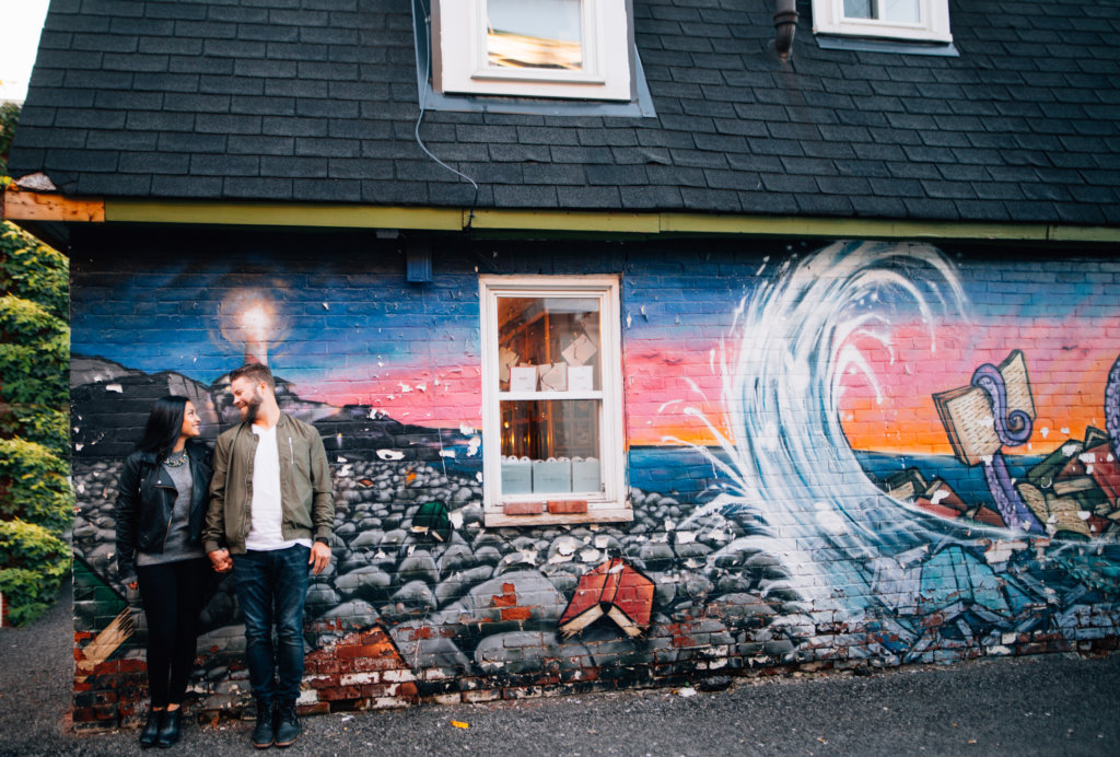 Golden Engagement Photos in the Glebe • Ottawa, ON, Saidia Photography - 