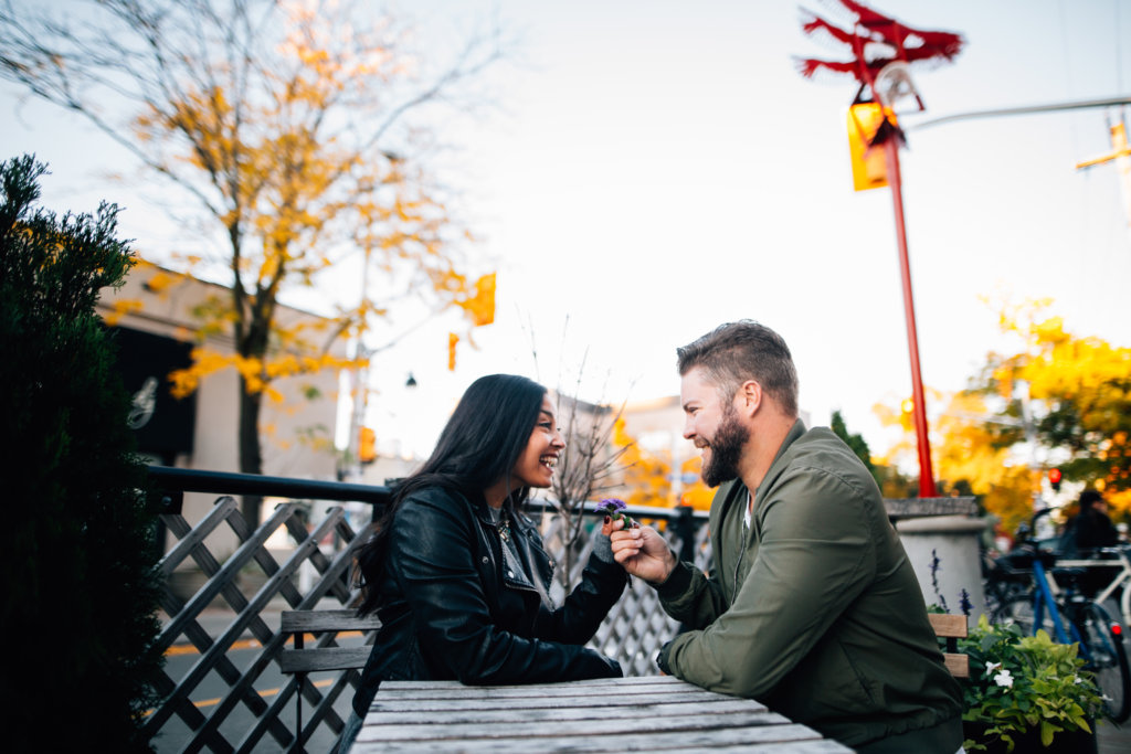 Golden Engagement Photos in the Glebe • Ottawa, ON, Saidia Photography - 