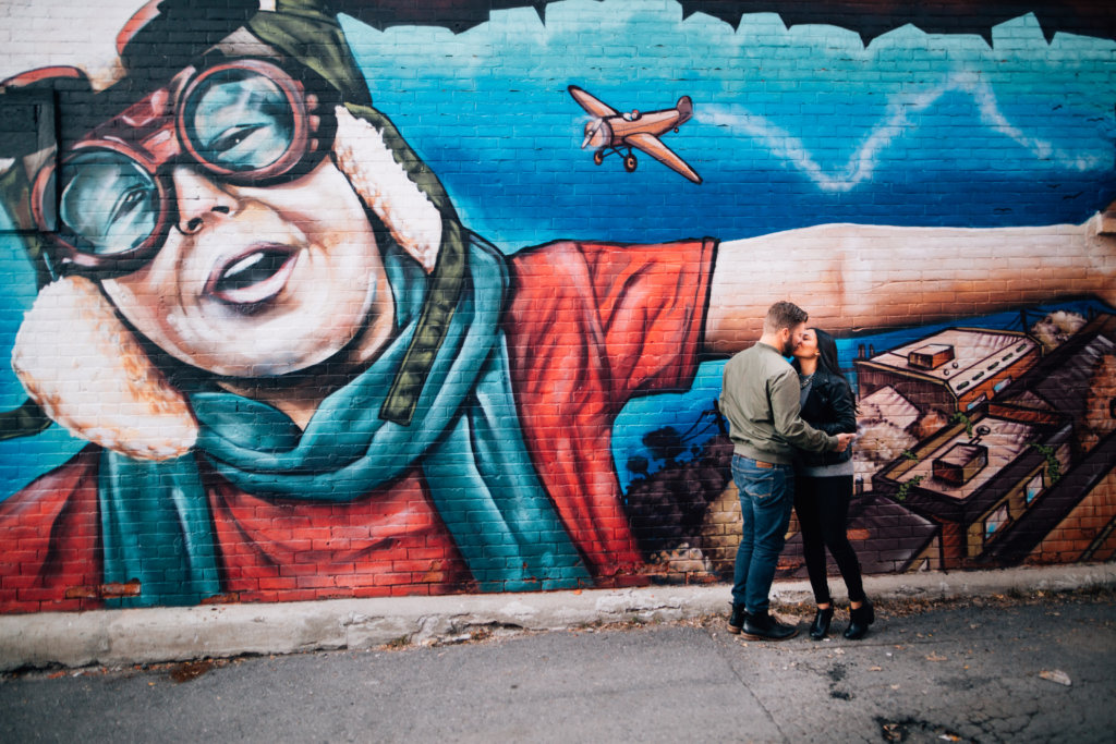 Golden Engagement Photos in the Glebe • Ottawa, ON, Saidia Photography - 