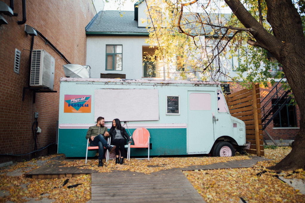 Golden Engagement Photos in the Glebe • Ottawa, ON, Saidia Photography - 