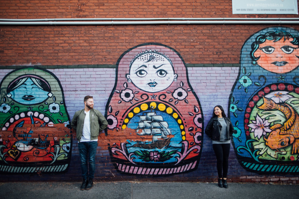 Golden Engagement Photos in the Glebe • Ottawa, ON, Saidia Photography - 