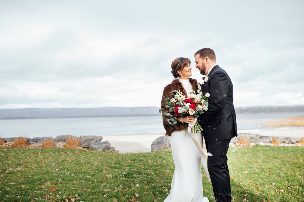 Romantic Winter Wedding Photos in Constance Bay, On • Saidia Photography - 