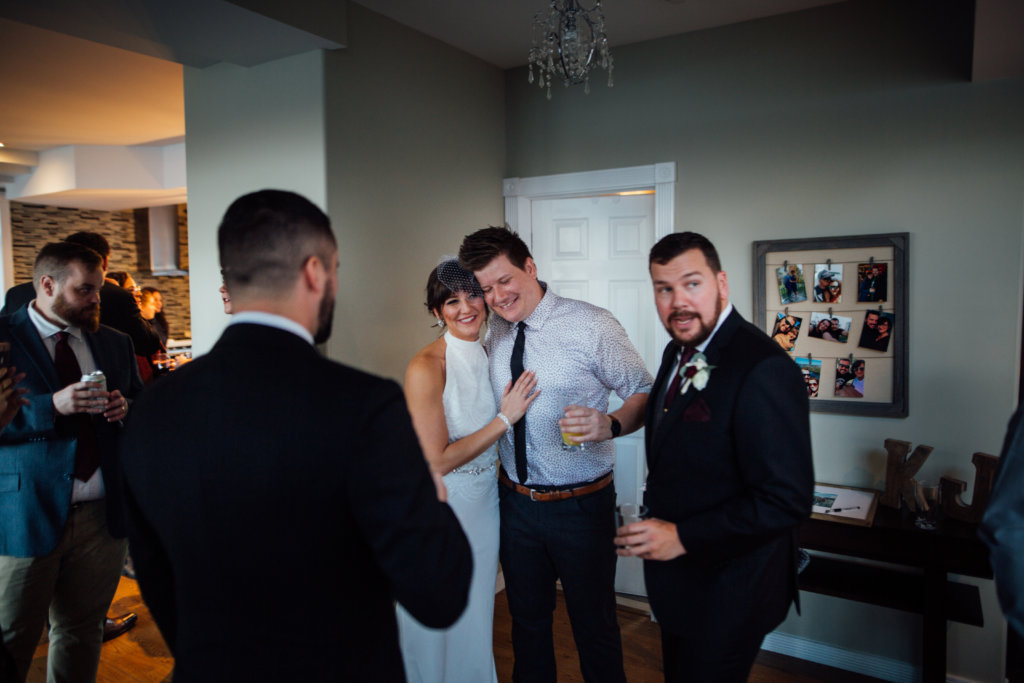 Romantic Winter Wedding Photos in Constance Bay, On • Saidia Photography - 