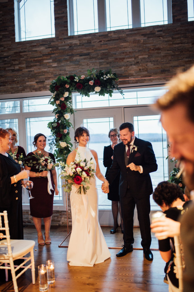 Romantic Winter Wedding Photos in Constance Bay, On • Saidia Photography - 
