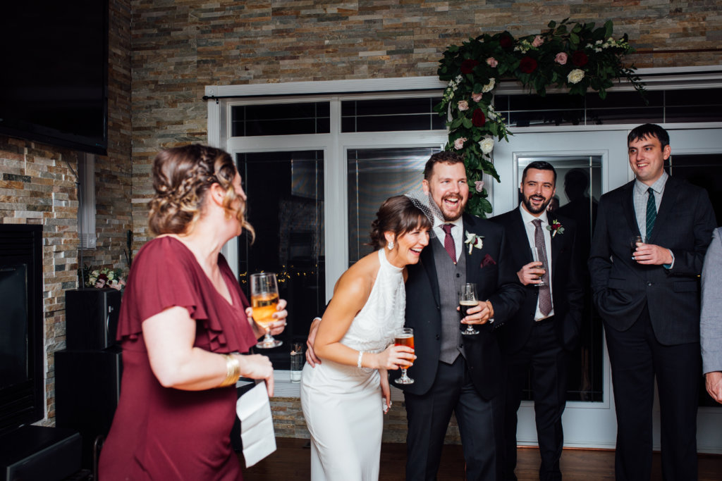 Romantic Winter Wedding Photos in Constance Bay, On • Saidia Photography - 