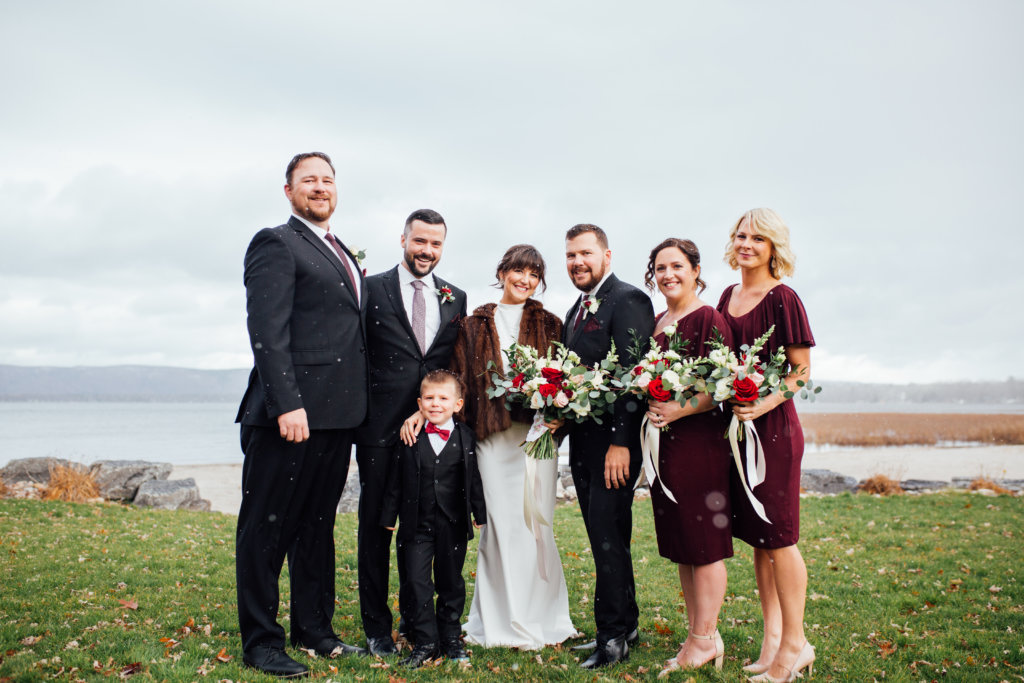 Romantic Winter Wedding Photos in Constance Bay, On • Saidia Photography - 