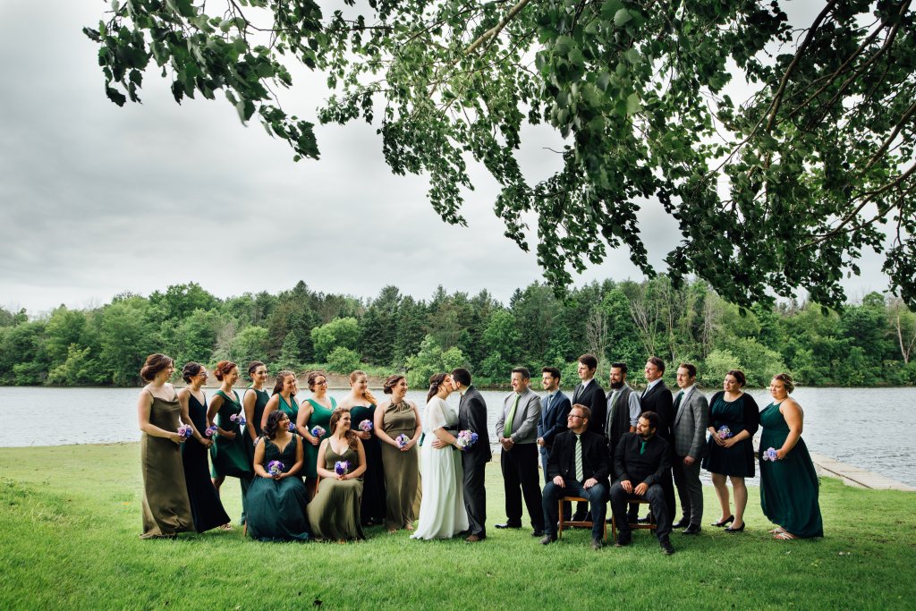 Romantic, Outdoor Wedding In Manotick, ON by Saidia Photography (Ottawa Valley, ON) - 