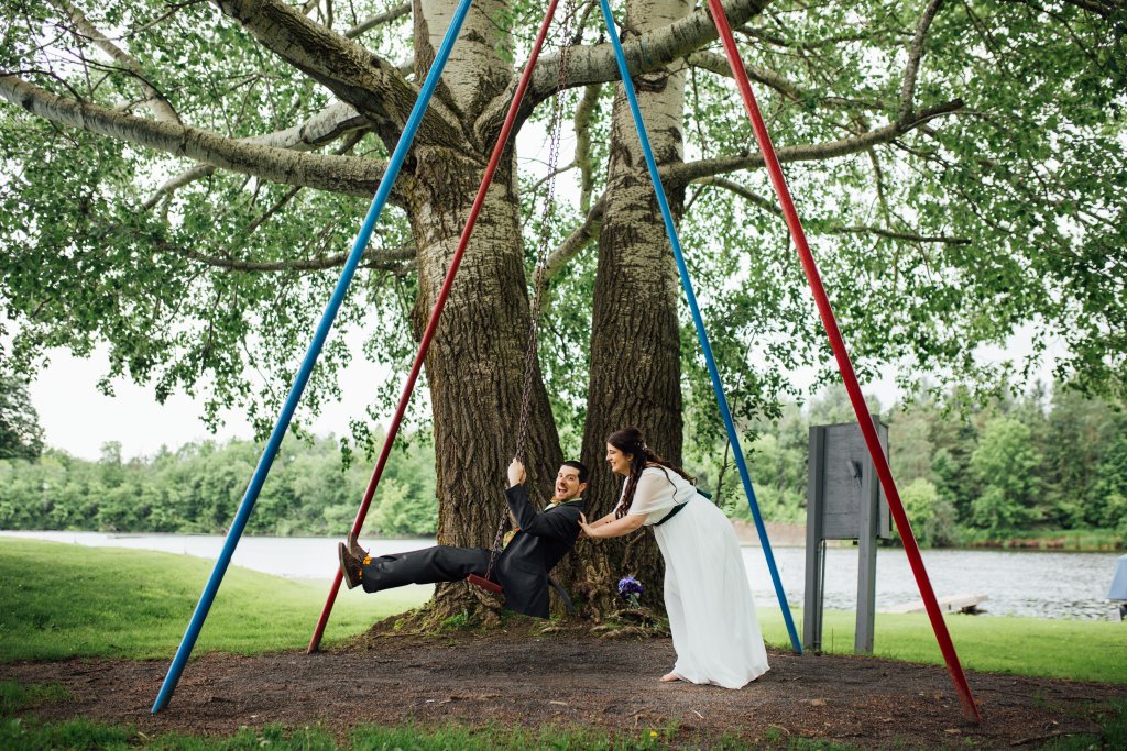 Romantic, Outdoor Wedding In Manotick, ON by Saidia Photography (Ottawa Valley, ON) - 