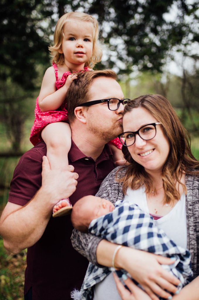 Newborn + Toddler Outdoor Family Session by Saidia Photography (Clayton, ON) - 
