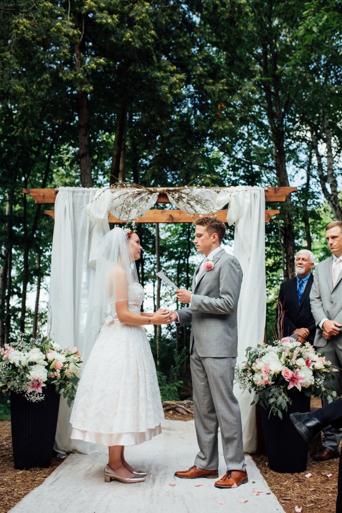 Beachside Wedding Photos on (Serenity Cottage) Lake Huron by Saidia Photography - 